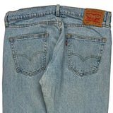 505 Levis Jeans - 34W 31L Light Wash Cotton