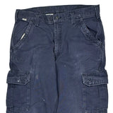 Carhartt Cargo Trousers - 34W 34L Blue Cotton