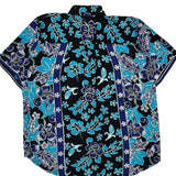 Hawaii Original Floral Hawaiian Shirt - Small Multicoloured Cotton