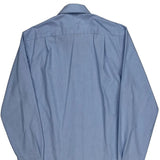 Tommy Hilfiger Pinstripe Shirt - Small Blue Cotton