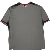 Arizona Majestic Mlb Jersey - XL Gray Polyester