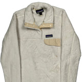 Patagonia Fleece - Small Cream Polyester