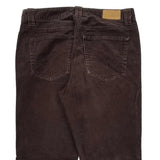 Tommy Hilfiger Boot Cut Pants - 31W US 8 Brown Corduroy