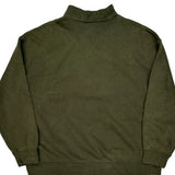 Nike 1/4 Zip - Small Green Cotton