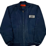 Red Kap Bomber Jacket - Large Navy Polyester Blend