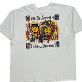 New Orleans Hanes Graphic T-Shirt - 2XL White Cotton