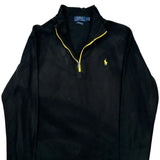 Performance Polo By Ralph Lauren Fleece - Large Black Polyester