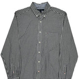 Tommy Hilfiger Checked Shirt - Medium Black & White Cotton