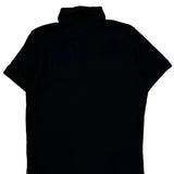 Tommy Hilfiger Polo Shirt - Small Black Cotton