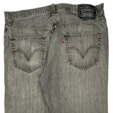 Levis Jeans - 36W 30L Gray Cotton