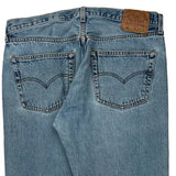 501 Levis Jeans - 36W 31L Blue Cotton