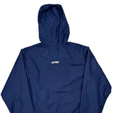 Adidas Windbreaker - Large Blue Polyester