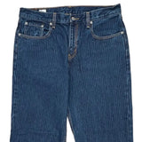 Levis Striped Jeans - 34W 30L Blue Denim