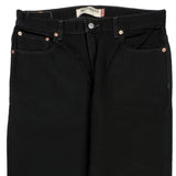 550 Levis Jeans - 34W 30L Black Cotton