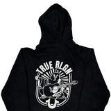 True Religion Graphic Hoodie - Large Black Cotton