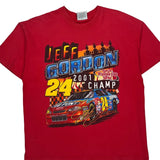 Jeff Gordon Chase Authentics Nascar T-Shirt - Large Red Cotton