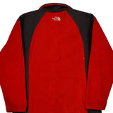 Kids The North Face Fleece Jacket - Large Red Polyester
