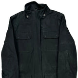Barbour Wax Coat - Small Black Cotton