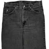 Levis Jeans - 31W 27L Black Denim
