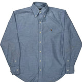 Ralph Lauren Shirt - 2XS Blue Cotton