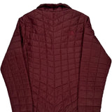 The North Face Puffer - Small Burgundy Polyester