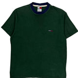 Tommy Jeans T-Shirt - Large Green Cotton