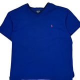 Polo By Ralph Lauren T-Shirt - Large Blue Cotton