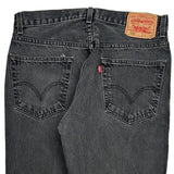 505 Levis Jeans - 32W 30L Grey Cotton
