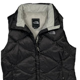 550 Fill The North Face Puffer Vest - Medium Black Polyester