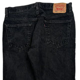 Levis Jeans - 34W 30L Black Cotton