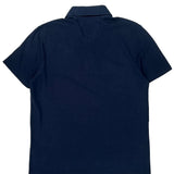 Tommy Hilfiger Polo Shirt - Large Navy Cotton
