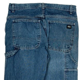 Key Carpenter Jeans - 32W 32L Blue Cotton