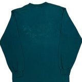 San Diego Oneita Single Stitch Long Sleeve T-Shirt - Medium Green Cotton