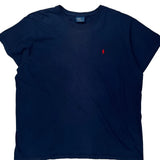 Polo By Ralph Lauren T-Shirt - XL Navy Cotton