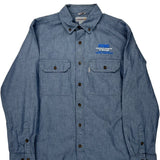 Children'S Hospital Of Michigan Carhartt Shirt - Medium Blue Cotton