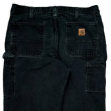 Carhartt Carpenter Pants - 35W 32L Black Cotton