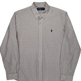 Ralph Lauren Checked Shirt - Large Multicoloured Cotton