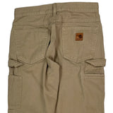 Carhartt Carpenter Trousers - 30W 30L Khaki Cotton