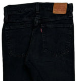 Levis Skinny Jeans - 27W UK 8 Black Cotton