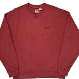 Levis Sweatshirt - Medium Red Cotton