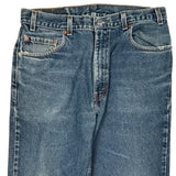 505 Levis Jeans - 33W 34L Blue Cotton