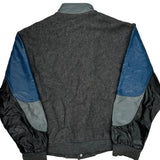 Ford Enforcer Mhl Varsity Jacket - Large Black Wool