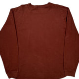 Carhartt Long Sleeve T-Shirt - 2XL Brown Cotton