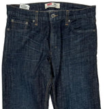 Levis 514 Jeans - 32W 29L Dark Wash Cotton