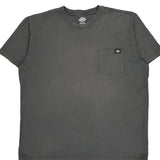 Dickies T-Shirt - 2XL Gray Cotton