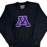 Reverse Weave Champion College Sweatshirt - Medium Black Cotton Blend