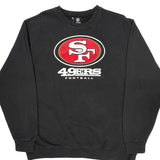 49Ers Nfl Football Sweatshirt - Large Black Cotton