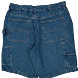 Basic Editions Denim Shorts - 36W 9L Blue Cotton