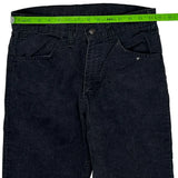 Unbranded Cord Trousers - 29″ Waist Black Corduroy