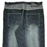 Sean John Wide Leg Jeans - 38W 31L Dark Wash Cotton